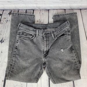 Levi's 541 Distressed Black Jeans Sz 32x30